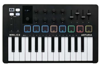 MIDI клавиатура Arturia MiniLAB 3 Black Edition